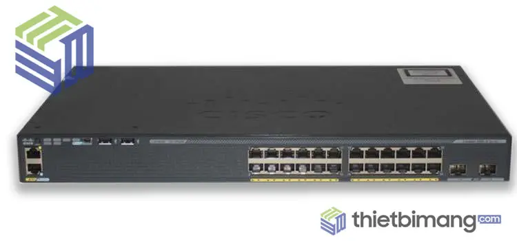 Switch Cisco WS-C2960X-24TD-L chính hãng