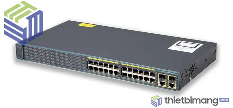 Switch Cisco WS-C2960+24PC-S chính hãng