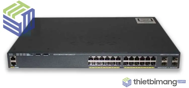 Switch Cisco 2960-24PS-L chính hãng