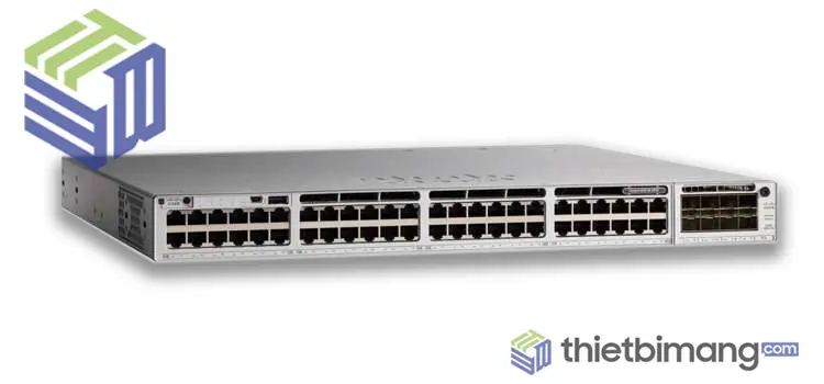 Bộ chuyển mạch Switch Cisco C9300-48P-E chính hãng Bộ chuyển mạch Switch Cisco C9300-48P-E chính hãng