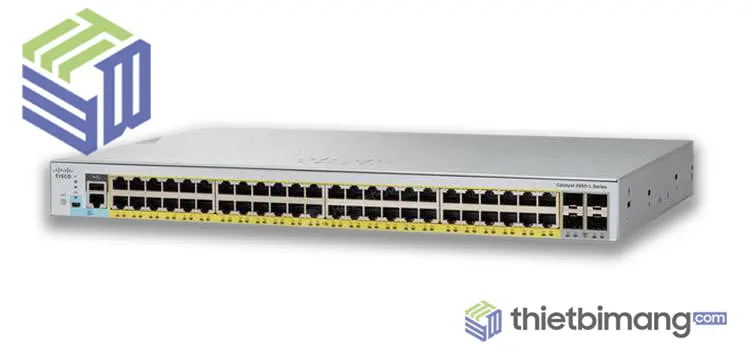 Switch WS-C2960L-SM-48PQ 48 Port 10/100/1000 Switch WS-C2960L-SM-48PQ 48 Port 10/100/1000