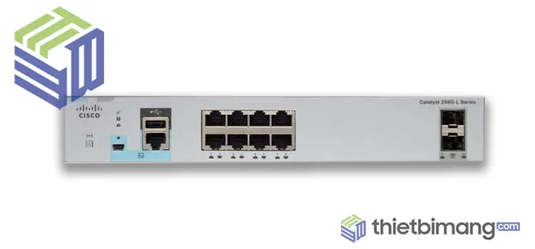 Switch Cisco WS-C2960L-8TS-LL chính hãng