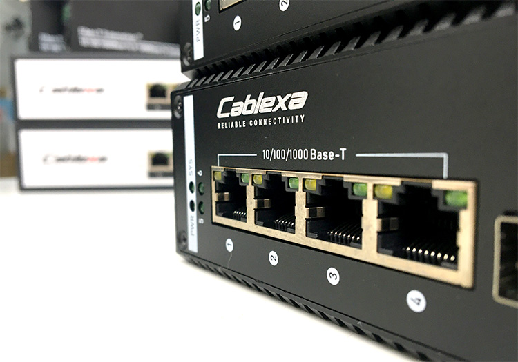 Switch công nghiệp POE 1Gb 4 cổng Ethernet, 2 cổng SFP IES7510-4PGE2GF-CA