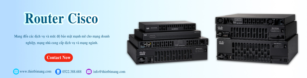 Router Cisco chính hãng