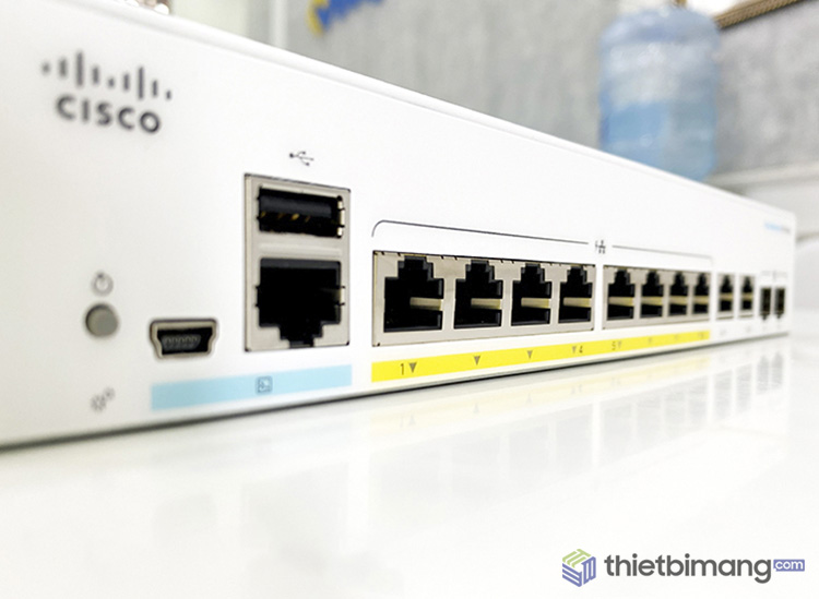 Switch Cisco CBS250-8P-E-2G-EU chính hãng