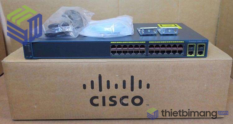 Thùng Cisco WS-C2960+24PC-S