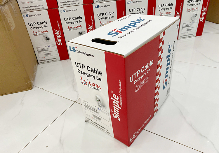 Cáp mạng Cat5e LS chính hãng