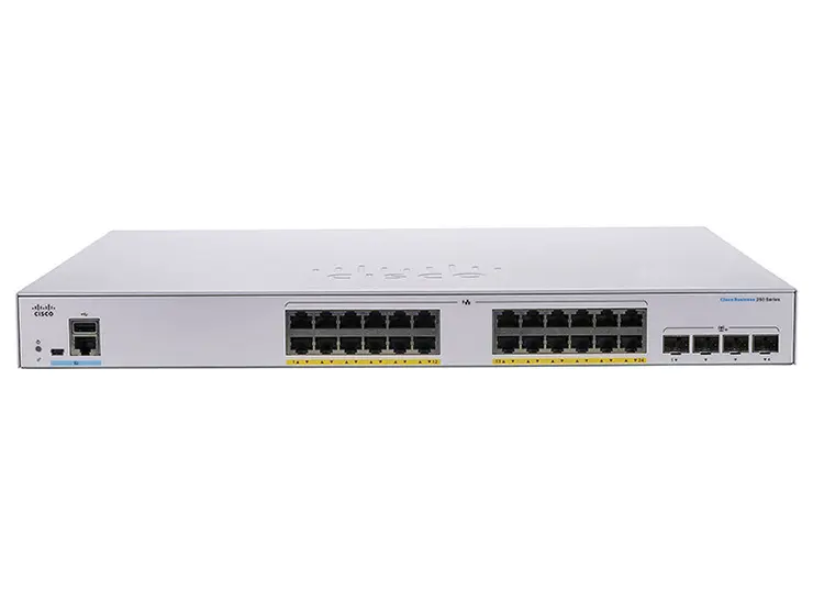 Cisco CBS250-24FP-4X-EU chính hãng