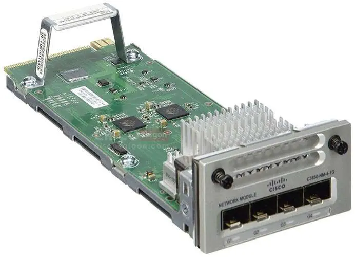 Network Module Cisco C9300-NM-4G Module SFP dòng Catalyst 9300 với 4 port 1GE