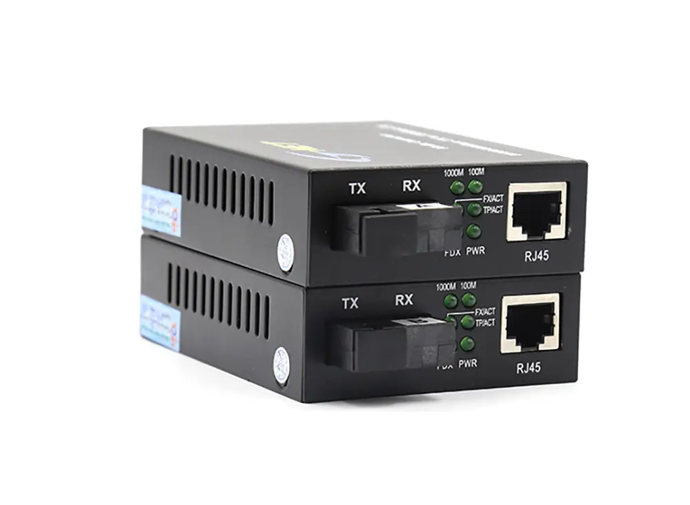 Bộ chuyển đổi quang điện 1 sợi 10/100/1000Mbps HHD-210G-20A/B