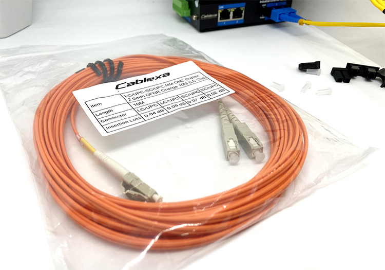 Dây nhảy quang SC LC Multimode OM2 Dây nhảy quang SC LC Multimode OM2