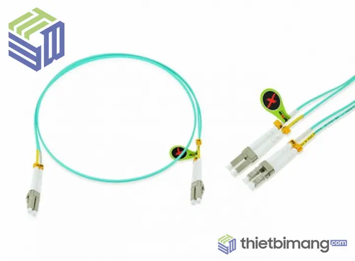 Dây nhảy quang Multimode LC-LC 15M Duplex 50/125 OM4 LSZH 2.0
