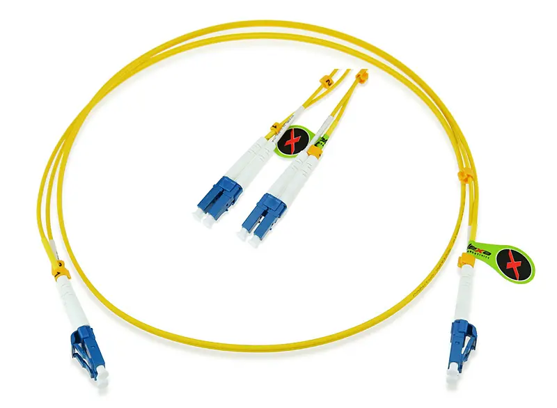 Dây nhảy quang singlemode LC-LC 30M Duplex 9/125 OS2 LSZH 2.0