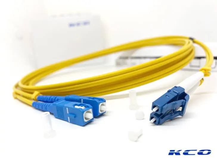 Dây nhảy quang SC LC Single mode giá rẻ hãng KCO Dây nhảy quang SC LC Single mode giá rẻ hãng KCO