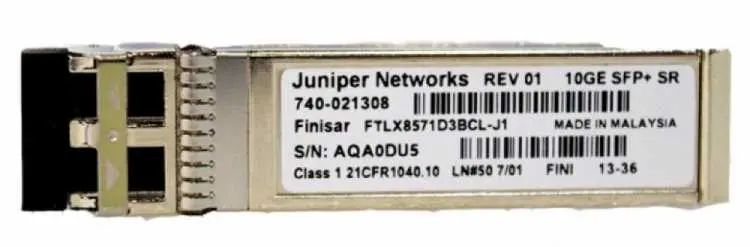 EX-SFP-10GE-SR , Module quang Juniper 10GBASE-SR SFP+ 850nm, 100-550m, LC duplex