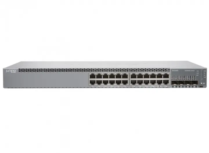 Juniper <b>EX2300-24P-VC</b> 24 Port PoE+, 4 SFP+ Uplink Slot