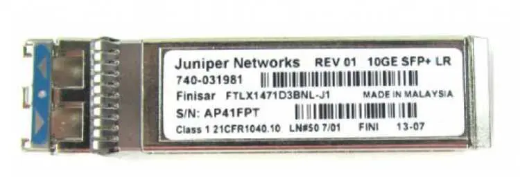 EX-SFP-10GE-LR, Module Juniper 10GBase-LR 1310nm 10km chính hãng