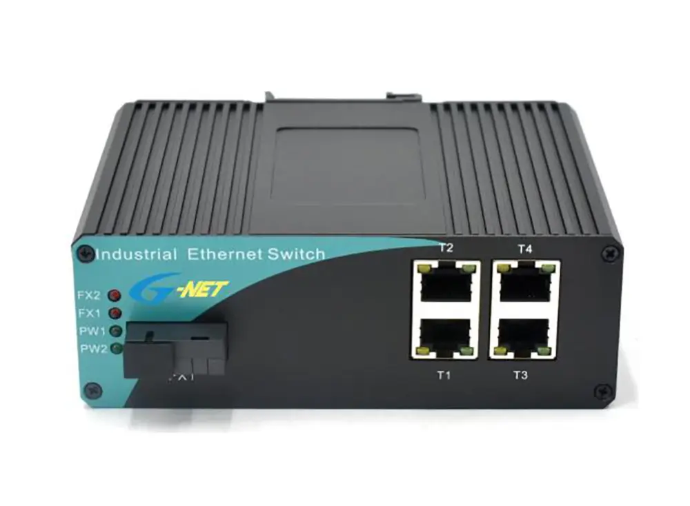 Switch công nghiệp 4 ports 10/100M 1 Port SC, G-IES-1FX4TX-SFP