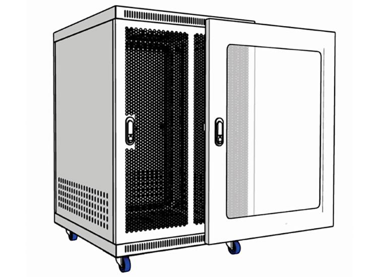 Tủ rack 15U D600 Tủ rack 15U D600