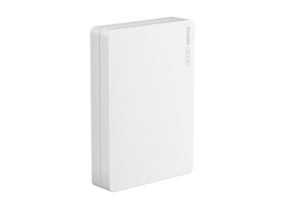 Access point Wi-Fi 7 gắn tường Ruijie RG-RAP72-Wall, thân dày 24 mm