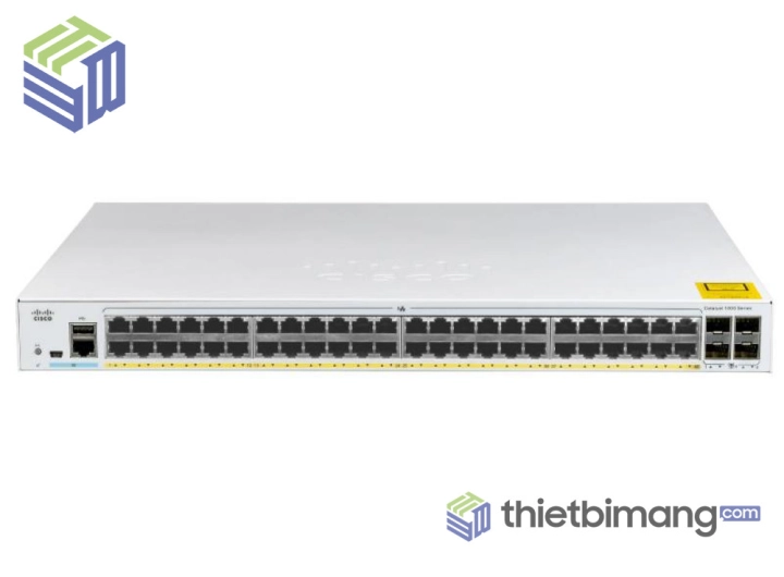 C1000-48T-4G-L, Cisco C1000-48T-4G-L 48 port 10/100/1000 Ethernet, 4x 1G SFP uplinks