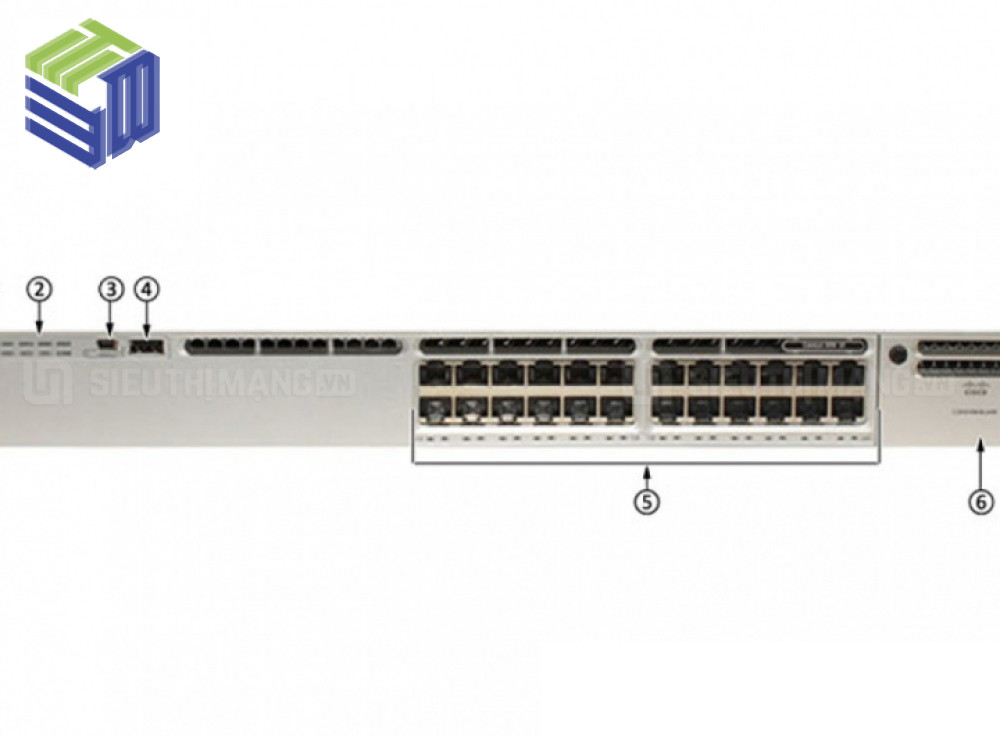 Cisco WSC385024TL 24 Port Data IP Base【Chính hãng】