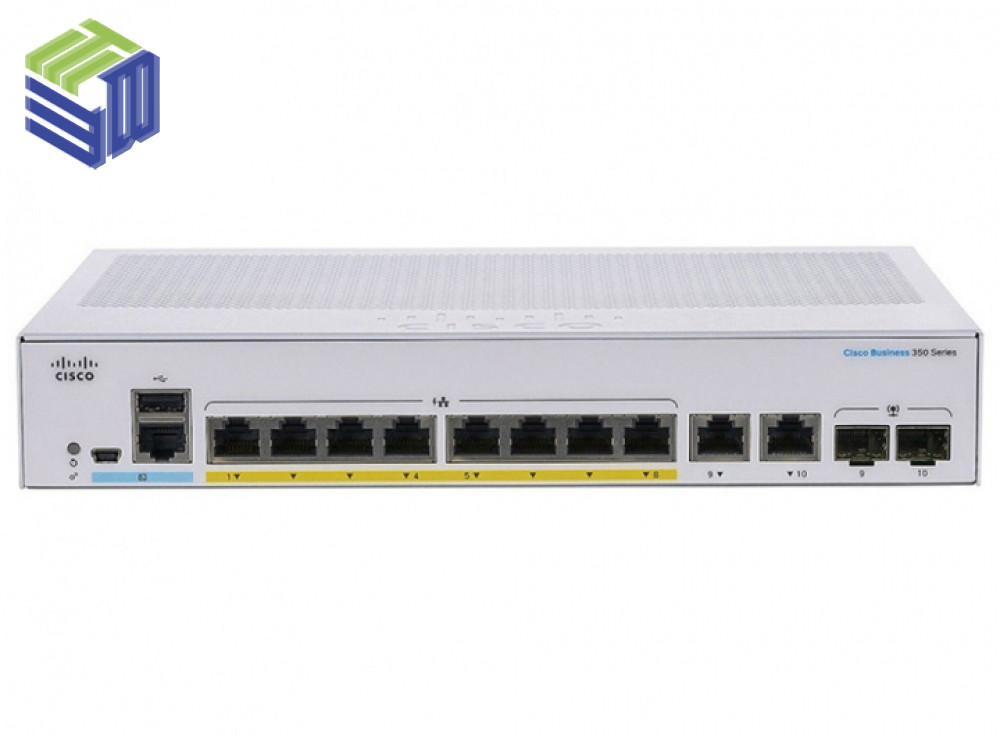 CBS350-8FP-2G - Switch Cisco CBS350-8FP-2G chính hãng | thietbimang.com