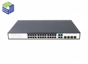 Switch PoE 24 Ports 10/100/1000Mbps, 4 Gigabit Combo Uplink