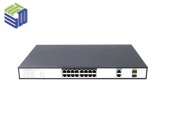 Switch PoE 16 Ports 10/100Mbps 2 Gigabit Combo Uplink