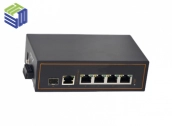 Switch công nghiệp 4 ports 10/100M 1 port SC