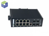 Switch công nghiệp 8 ports 10/100/1000 PoE 4 ports SFP managed
