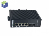 Switch công nghiệp 4 ports 10/100/1000 PoE 2 ports SFP managed