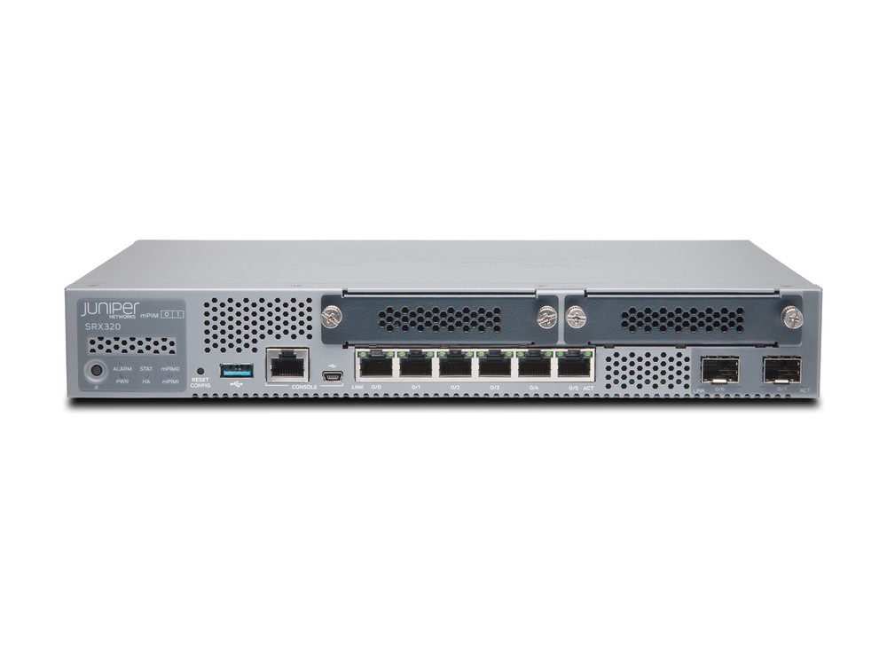 Thiết bị tường lửa Firewall Juniper SRX320-SYS-JE-P thế hệ mới [Giá tốt]