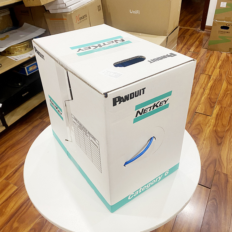 Dây mạng Cat6 Panduit UTP 24AWG thùng 305m