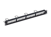 Patch panel 24 cổng CommScope (khung rỗng, dùng cho Cat5e/Cat6)