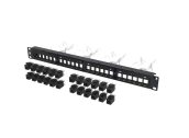 Patch panel Cat6 24 cổng CommScope liền nhân