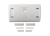 Mặt 1 cổng CommScope màu trắng