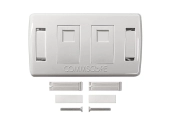 Mặt 2 cổng CommScope màu trắng