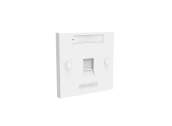 Mặt vuông 1 cổng CommScope màu trắng