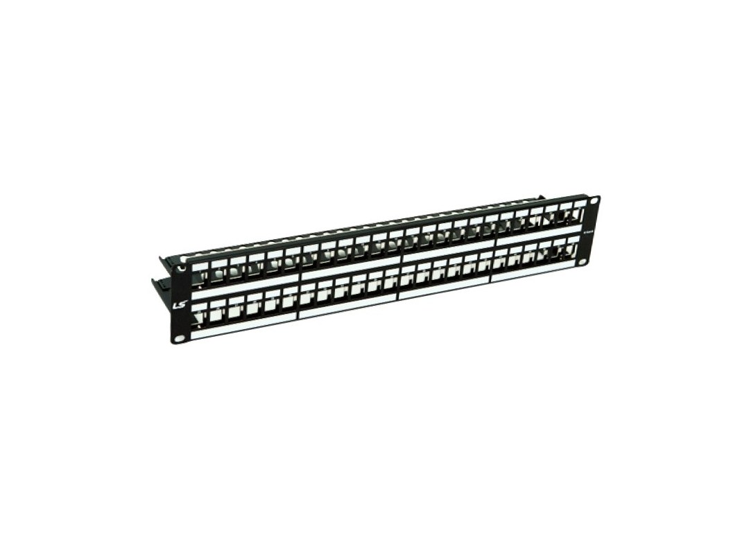 Patch panel 48 cổng LS 1U (nhân rời)