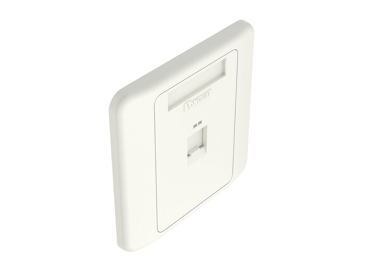 Mặt vuông 1 cổng Panduit NetKey Mặt vuông 1 cổng Panduit NetKey