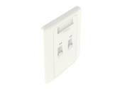 Mặt vuông 2 cổng Panduit NetKey
