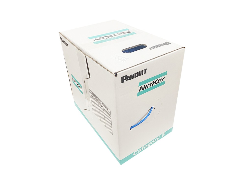 Cáp mạng Cat6 Panduit NUC6C04BU-FE chính hãng Cáp mạng Cat6 Panduit NUC6C04BU-FE chính hãng thùng 305m