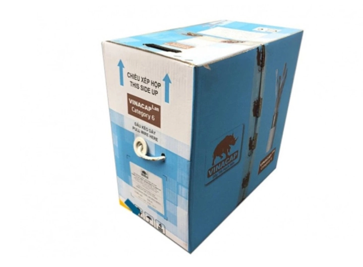 cáp Cat6 Vinacap, Cáp mạng Vinacap Cat6 UTP, Cat6 Vinacap, cáp mạng Cat6 Vinacap, cáp UTP CAT6 Vinacap, cáp mạng Cat6 UTP Vinacap