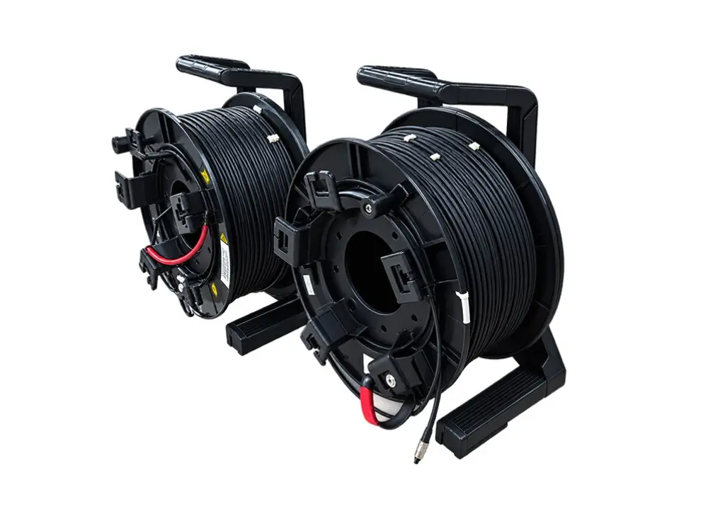 Dây nhảy quang dã chiến KCO OM3 4FO LC/UPC 200m (có rulo) Dây nhảy quang dã chiến KCO OM3 4FO LC/UPC 200m (có rulo)