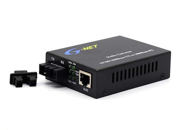 Bộ chuyển đổi quang 2 sợi 10/100/1000M 20Km G-NET