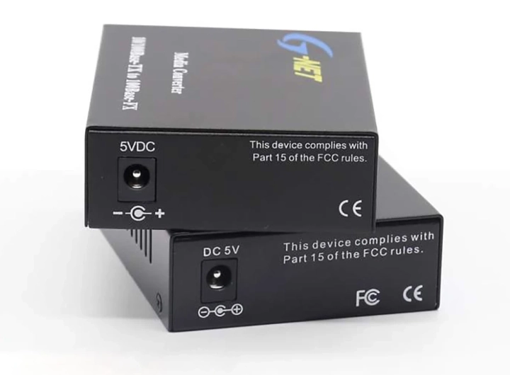 Converter quang 1 sợi quang 10 100 hãng G-NET
