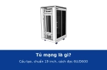 Tủ mạng là gì? Cấu tạo, tiêu chuẩn 19 inch và cách đọc ký hiệu 6U, 12U, D600