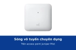 Sóng vô tuyến chuyên dụng trên access point Juniper Mist làm gì?