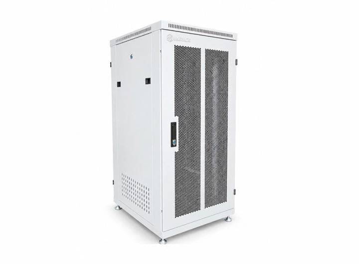 Kích thước tủ rack 20U D600 màu trắng cửa lưới bền đẹp, giá tốt